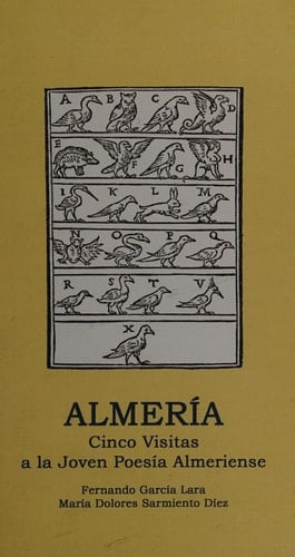 Almería cinco visitas a la joven poesía almeriense