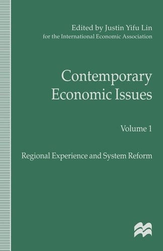 Contemporary Economic Issues Regional Experience and System Reform