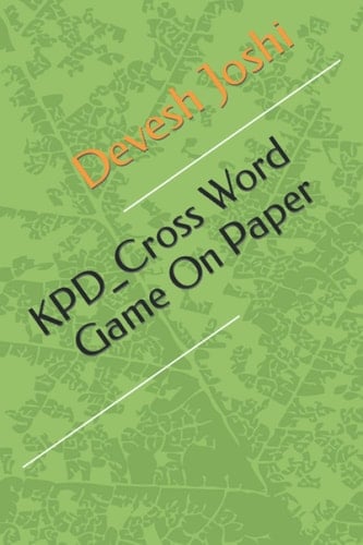 KPD_Cross Word Game On Paper