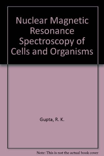 Nmr Spectroscopy/cells&organs Sold As A 2-volume Set