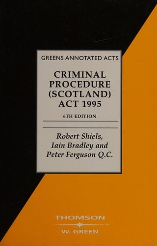 Criminal Procedure (Scotland) Act 1995