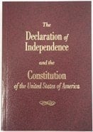 POCKET CONSTITUTION - The Declaration of Independence and the Constitution of the United States of A