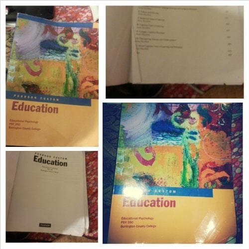 Pearson Custom: Education (Educational Psychology: Burlington County College)