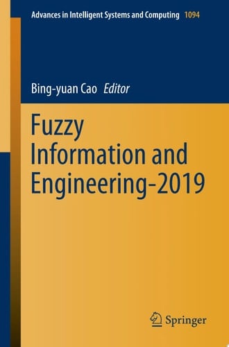 Fuzzy Information and Engineering-2019