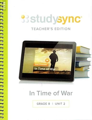 Studysync Reading & Writing Companion. Grade 8 units