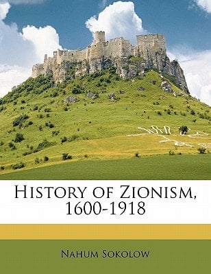 History of Zionism, 1600-1918