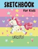 Sketchbook for Kids Blank Sketchbook for Drawing, Personalized Artist Sketchbooks, Unicorn Cover Volume 4