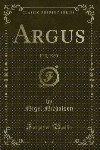 Argus Fall, 1980 (Classic Reprint)