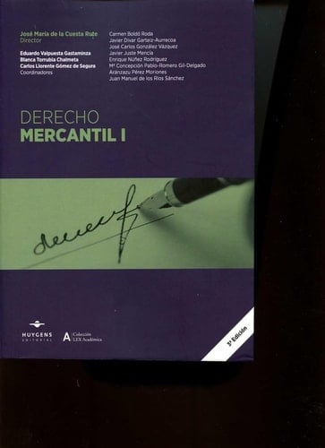 Derecho mercantil I