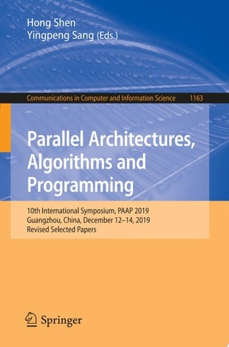Parallel Architectures, Algorithms and Programming