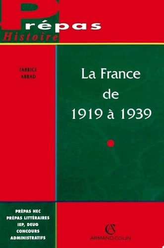 La France de 1919 à 1939