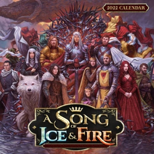 A Song of Ịce and Fire OFFICIAL Calendar 2022: Video Game Calendar 2022 - Games calendar 2022-2023 18 months- Planner Gifts boys girls kids and all Fans (Kalendar Calendario Calendrier).1