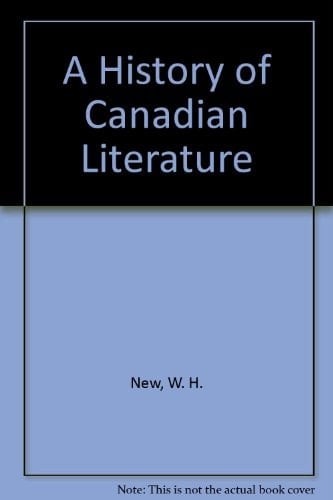 A History of Canadian Literature