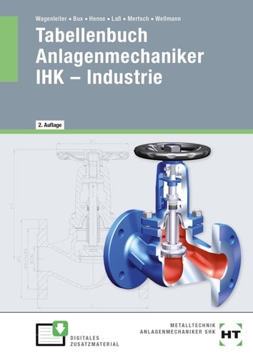 eBook inside: Buch und eBook Tabellenbuch Anlagenmechaniker IHK - Industrie als 5-Jahreslizenz für das eBook