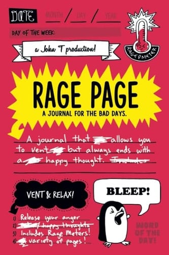 Rage Page A Journal for the Bad Days