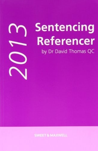 Sentencing Referencer 2013
