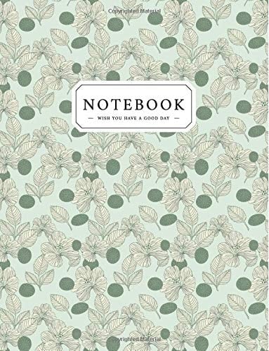 Notebook 100 Lined Journal Pages | Diary | 8. 5 X 11 Large Composition Notebook Matte Finish Paperback