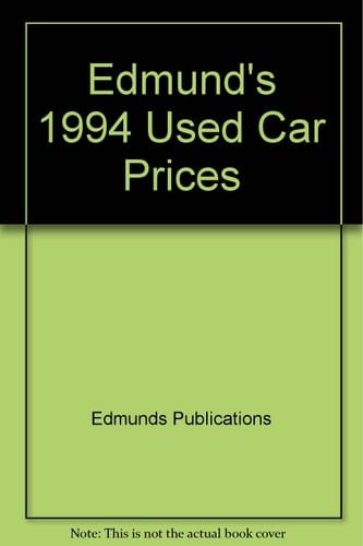 Edmund's Used Car Prices, 1994