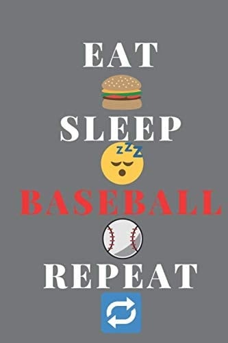 baseball: Lined Notebook / Journal Gift, 120 Pages, 6x9, Soft Cover, Matte Finish