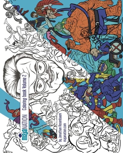 majaNATION coloring book landscape: volume 2: Volume 2