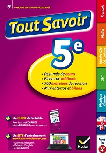 Tout savoir 5e