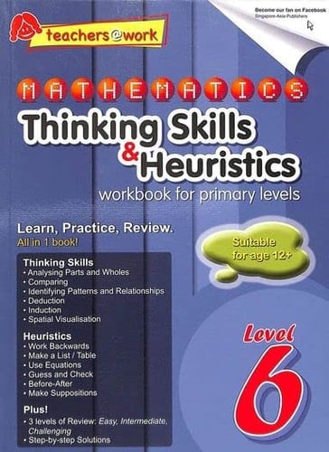 SAP Mathematics Thinking Skills & Heuristics Primary 6