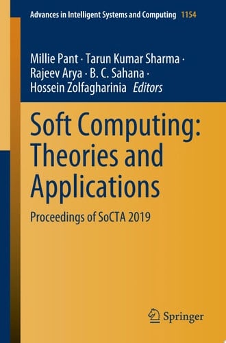 Soft Computing: Theories and Applications