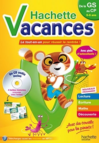 Hachette Vacances 5-6 ans De la GS au CP