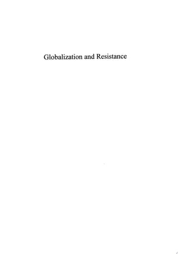 Globalization and Resistance