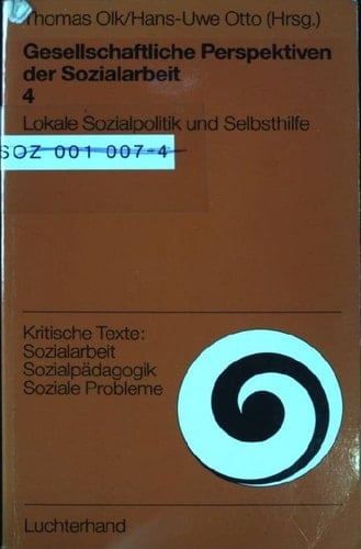 Lokale Sozialpolitik und Selbsthilfe
