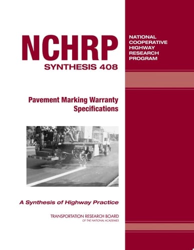 Pavement Marking Warranty Specifications