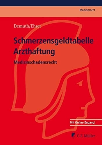Schmerzensgeldtabelle Arzthaftung Medizinschadensrecht