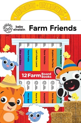 Baby Einstein Farm Friends 12 Farm Board Books