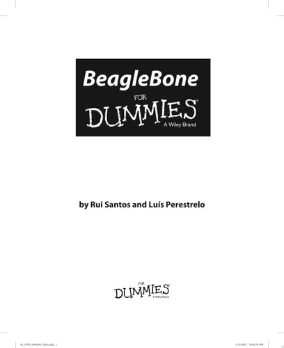 BeagleBone For Dummies