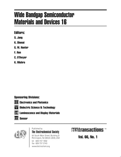 Wide Bandgap Semiconductor Materials and Devices 16
