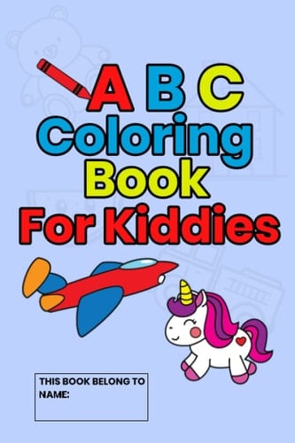 My First ABC Coloring Book