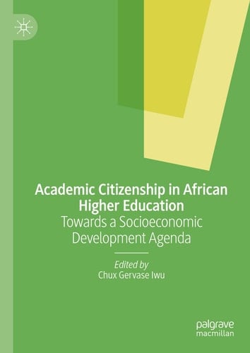 Academic Citizenship in African Higher Education Towards a Socioeconomic Development Agenda