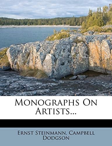 Monographs On Artists...