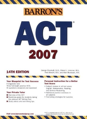 Barron's ACT, 2007-2008