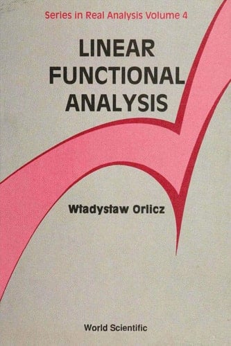 LINEAR FUNCTIONAL ANALYSIS          (V4)