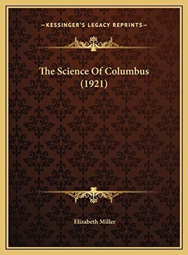The Science Of Columbus (1921)