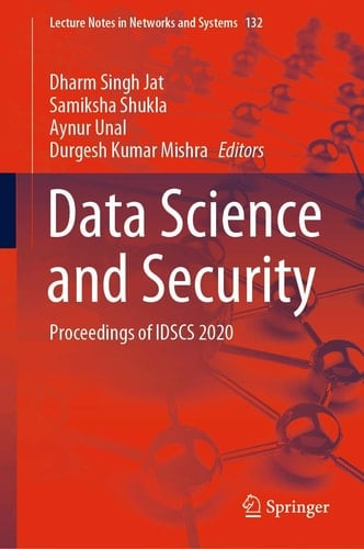 Data Science and Security Proceedings of IDSCS 2020