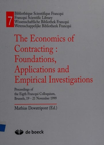 Economics of contracting