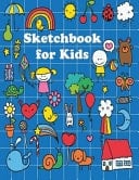 Sketchbook for Kids Blank Sketchbook for Drawing, Personalized Artist Sketchbooks Volume 4