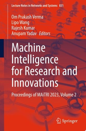 Machine Intelligence for Research and Innovations