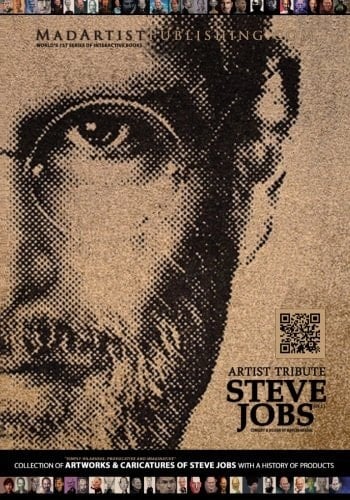 Steve Jobs: Artist Tribute Collection of Artworks and Caricatures of Steve Jobs with a History of Products