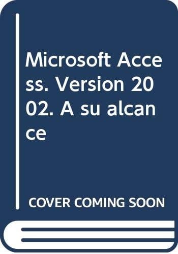 Access 2002 a su alcance