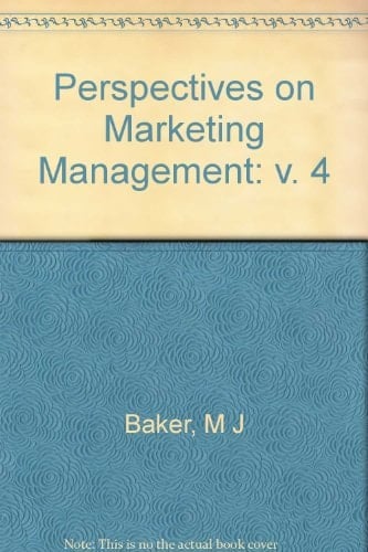 Perspectives on Marketing Management, 1994
