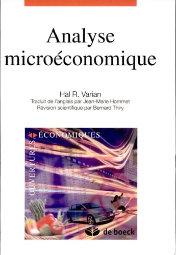 Analyse microéconomique