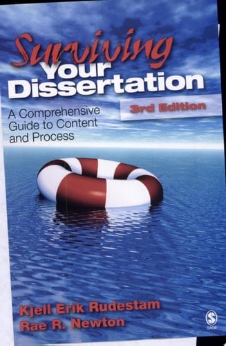 Surviving Your Dissertation A Comprehensive Guide to Content and Process